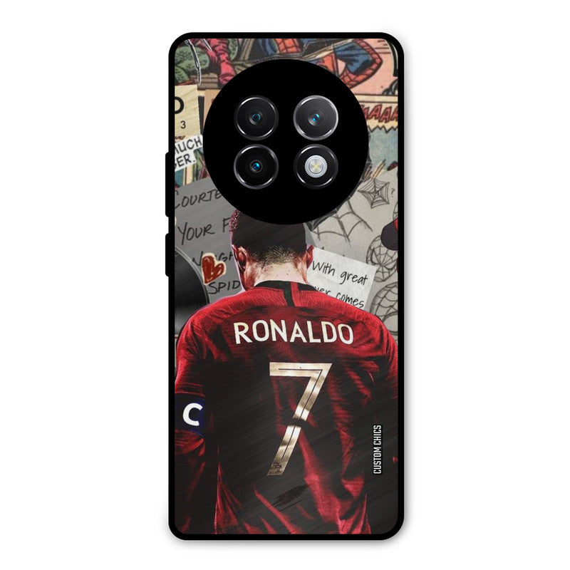 Ronaldo Comic Realme 13 Plus Mobile Back Cover - Sports PrintShield Case