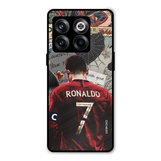 Ronaldo Comic Oneplus 10T Mobile Back Cover - Sports PrintShield Case
