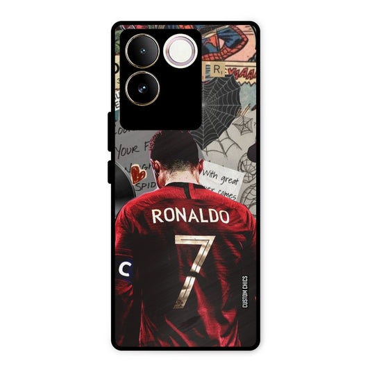 Ronaldo Comic iQOO Z7 Pro Mobile Back Cover - Sports PrintShield Case