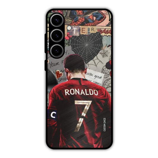 Ronaldo Comic Samsung Galaxy S24 Plus Mobile Back Cover - Sports PrintShield Case