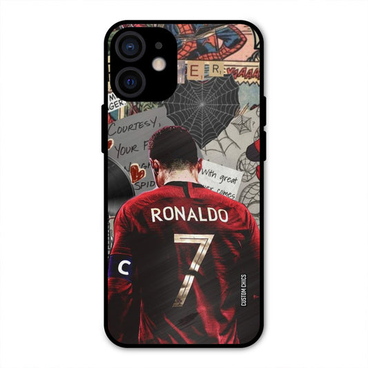 Ronaldo Comic iPhone 12 Mini Mobile Back Cover - Sports PrintShield Case