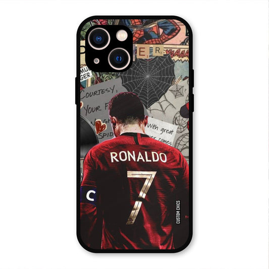Ronaldo Comic  iPhone 13 Mobile Back Cover - Sports PrintShield Case