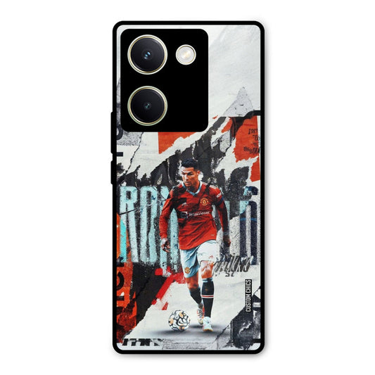 Ronaldo Paper Art Vivo Y200 Pro Mobile Back Cover - Sports PrintShield Case