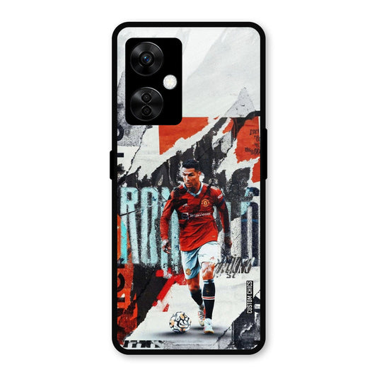 Ronaldo Paper Art OnePlus Nord CE 3 Lite Mobile Back Cover - Sports PrintShield Case