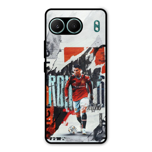 Ronaldo Paper Art OnePlus Nord 4 Mobile Back Cover - Sports PrintShield Case