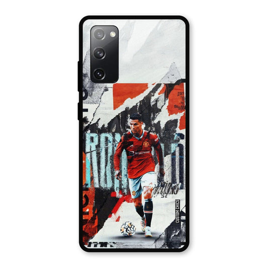 Ronaldo Paper Art Samsung Galaxy S20 FE Mobile Back Cover - Sports PrintShield Case
