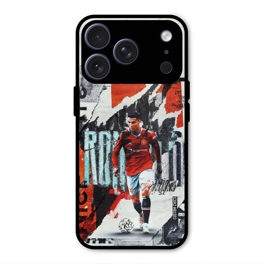 Ronaldo Paper Art iPhone 17 Pro Max Mobile Back Cover - Sports PrintShield Case