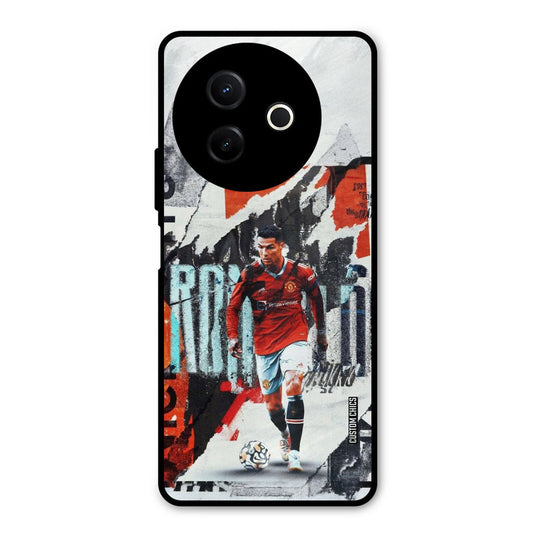 Ronaldo Paper Art Vivo Y39 Mobile Back Cover - Sports PrintShield Case