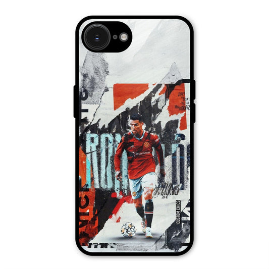 Ronaldo Paper Art iPhone 16e Mobile Back Cover - Sports PrintShield Case