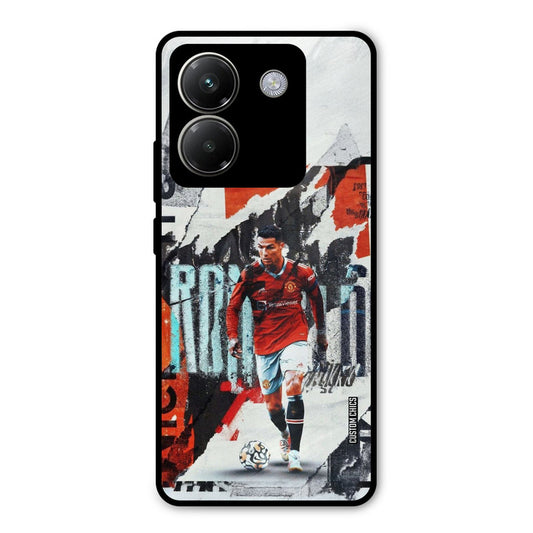 Ronaldo Paper Art Poco M7 Pro Mobile Back Cover - Sports PrintShield Case