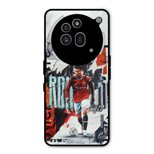 Ronaldo Paper Art Nothing Phone 3A Pro Mobile Back Cover - Sports PrintShield Case