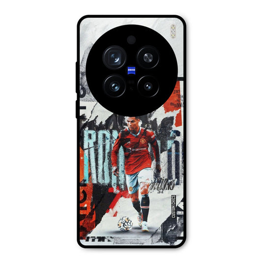 Ronaldo Paper Art Vivo X200 Pro Mobile Back Cover - Sports PrintShield Case