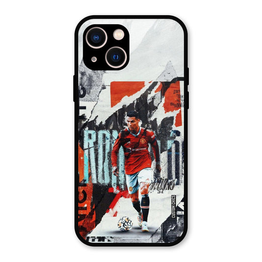 Ronaldo Paper Art  iPhone 13 Mobile Back Cover - Sports PrintShield Case