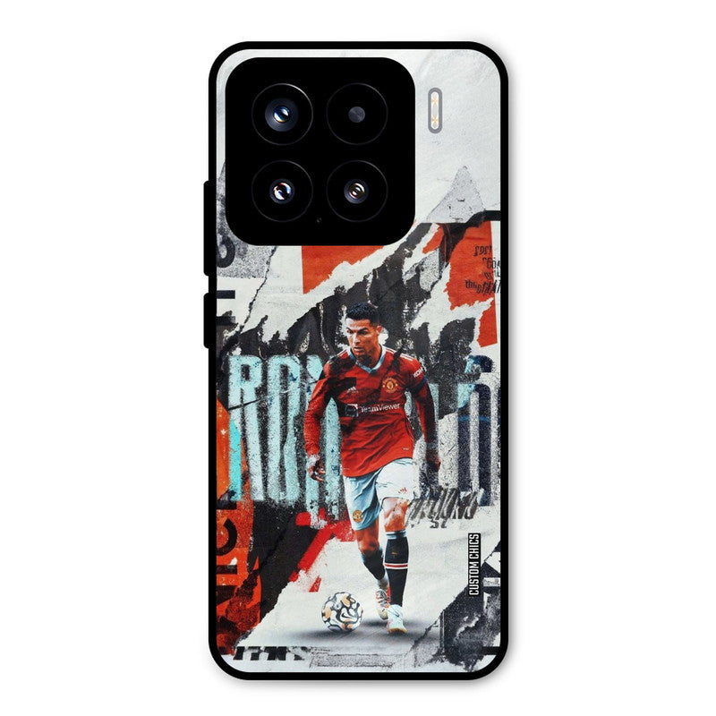 Ronaldo Paper Art Xiaomi 15 5G Mobile Back Cover - Sports PrintShield Case
