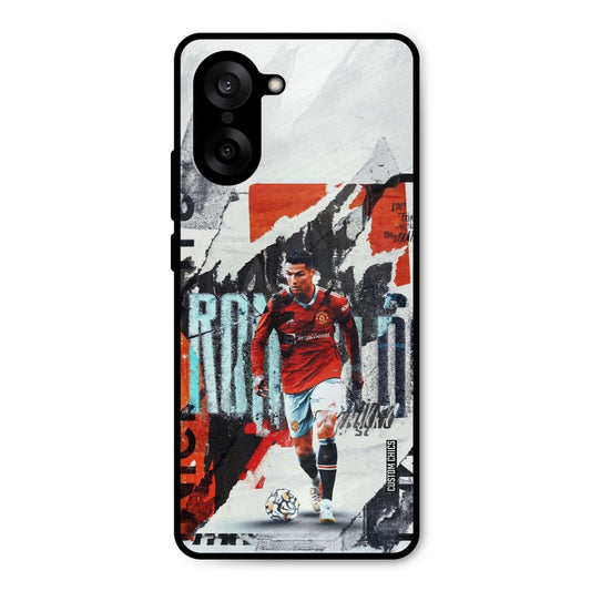 Ronaldo Paper Art Oneplus Nord CE5 Mobile Back Cover - Sports PrintShield Case
