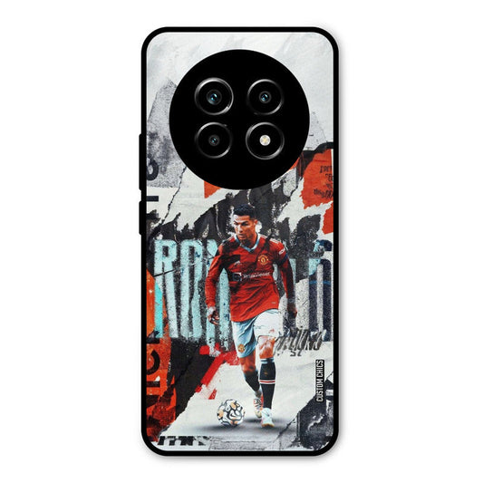Ronaldo Paper Art Realme 14 Pro lite Mobile Back Cover - Sports PrintShield Case