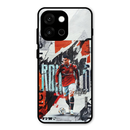 Ronaldo Paper Art Oneplus 13s Mobile Back Cover - Sports PrintShield Case