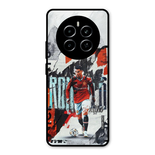 Ronaldo Paper Art Realme P1 5G Mobile Back Cover - Sports PrintShield Case