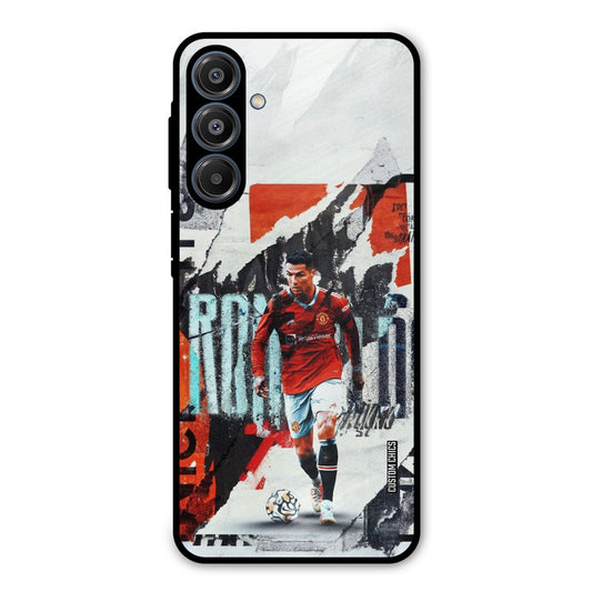 Ronaldo Paper Art Samsung Galaxy A16 5G Mobile Back Cover - Sports PrintShield Case