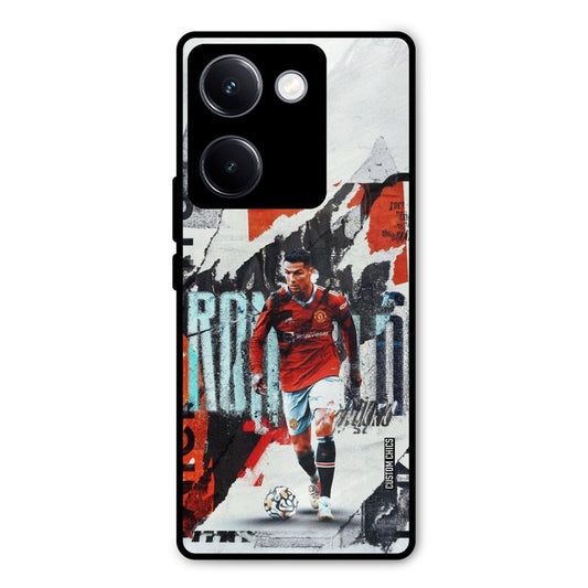 Ronaldo Paper Art Vivo Y300 Plus Mobile Back Cover - Sports PrintShield Case