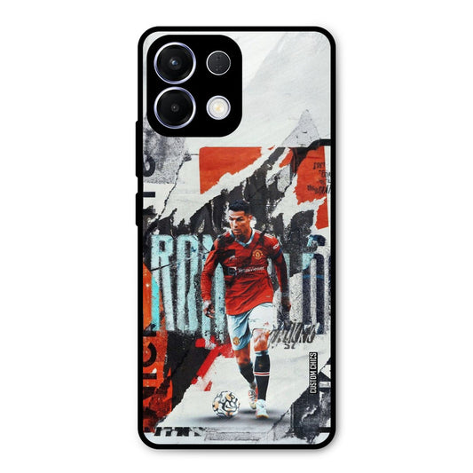 Ronaldo Paper Art Oppo K13 5G Mobile Back Cover - Sports PrintShield Case