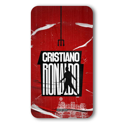 Ronaldo Red Paper Art Case – Premium PrintShield Mobile Cover