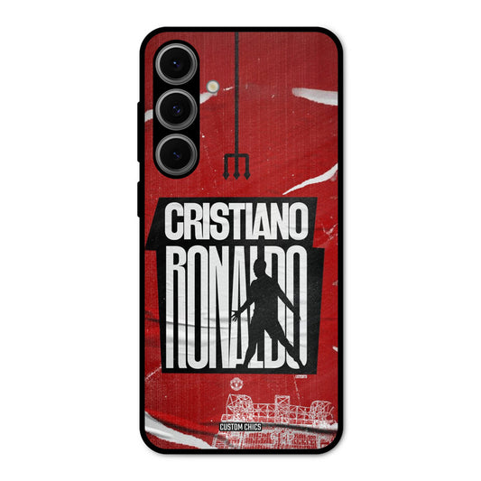 Ronaldo Red Paper Art Samsung Galaxy S24 Mobile Back Cover - Sports PrintShield Case