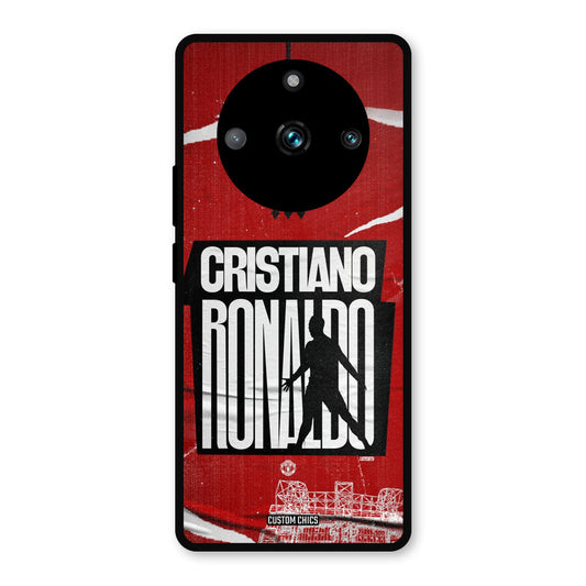 Ronaldo Red Paper Art Realme Narzo 60 Pro Mobile Back Cover - Sports PrintShield Case