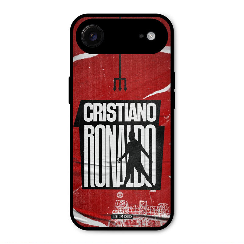 Ronaldo Red Paper Art iPhone Air Mobile Back Cover - Sports PrintShield Case