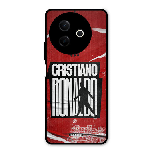 Ronaldo Red Paper Art Vivo Y39 Mobile Back Cover - Sports PrintShield Case