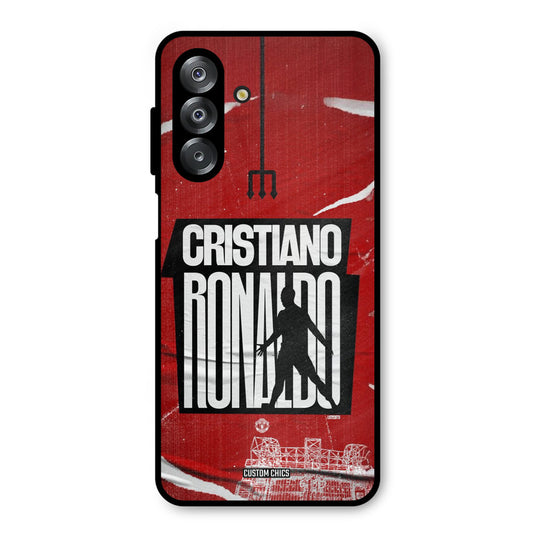 Ronaldo Red Paper Art Samsung Galaxy A26 Mobile Back Cover - Sports PrintShield Case