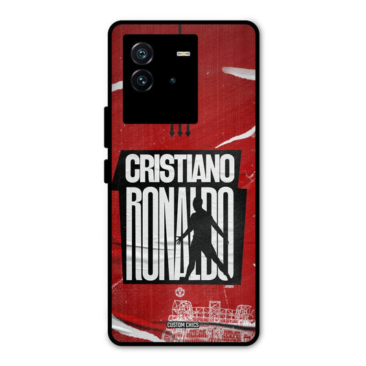 Ronaldo Red Paper Art iQOO Neo 6 5G Mobile Back Cover - Sports PrintShield Case