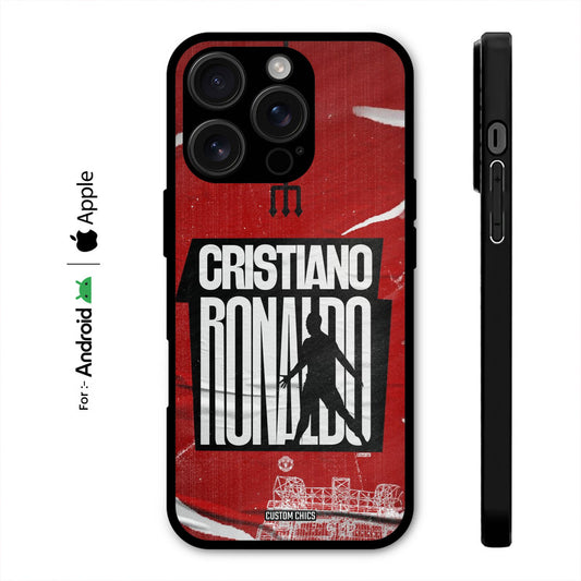 Ronaldo Red Paper Art Case – Premium PrintShield Mobile Cover