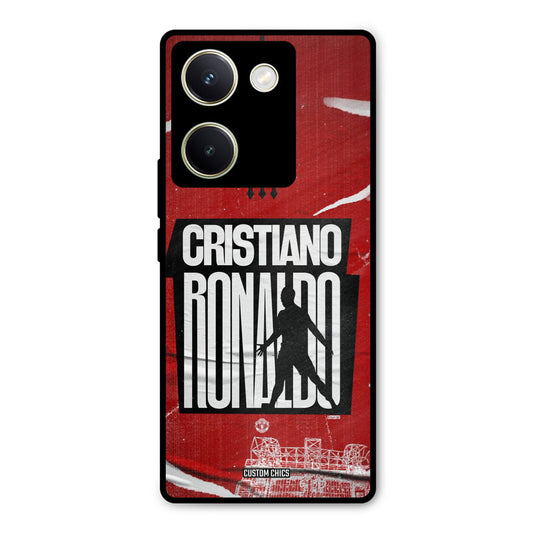 Ronaldo Red Paper Art Vivo Y200 Pro Mobile Back Cover - Sports PrintShield Case
