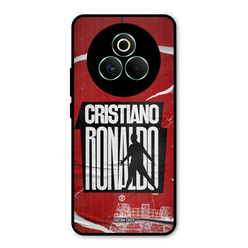 Ronaldo Red Paper Art Realme P3 Pro 5G Mobile Back Cover - Sports PrintShield Case