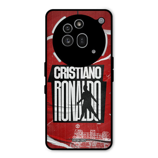 Ronaldo Red Paper Art Nothing Phone 3A Pro Mobile Back Cover - Sports PrintShield Case