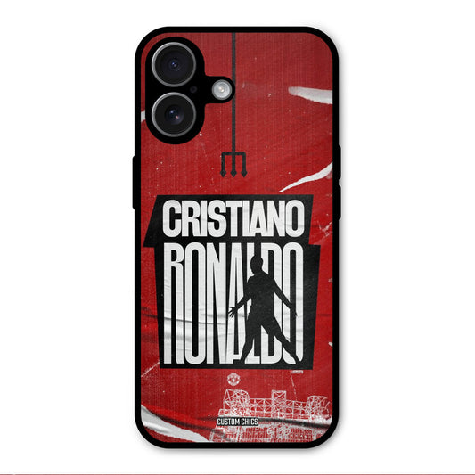 Ronaldo Red Paper Art iPhone 17 Mobile Back Cover - Sports PrintShield Case