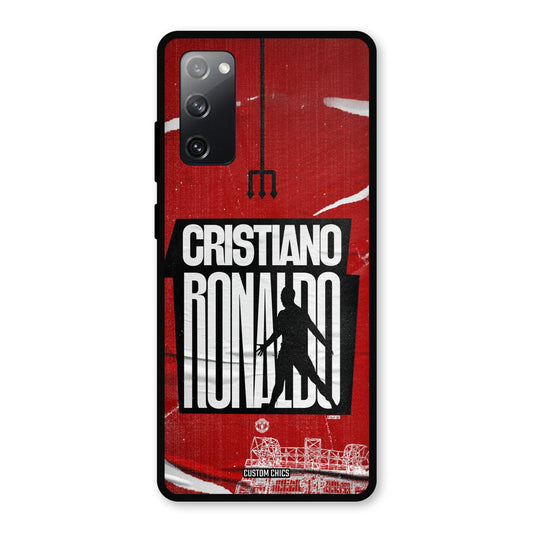 Ronaldo Red Paper Art Samsung Galaxy S20 FE 5G Mobile Back Cover - Sports PrintShield Case
