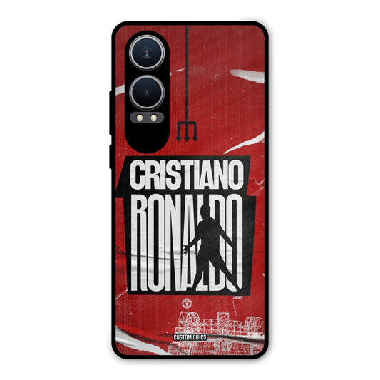 Ronaldo Red Paper Art Oneplus Nord CE4 Lite Mobile Back Cover - Sports PrintShield Case