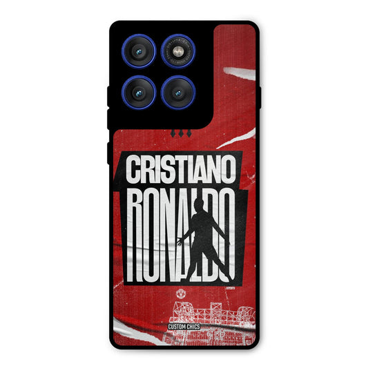 Ronaldo Red Paper Art Motorola Edge 60 Pro Mobile Back Cover - Sports PrintShield Case