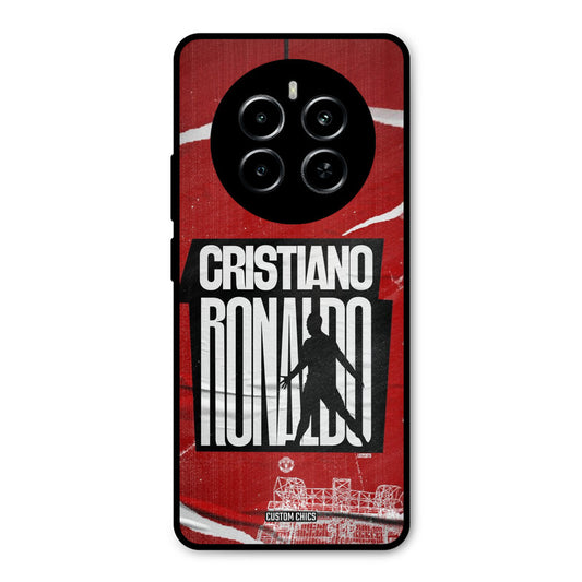 Ronaldo Red Paper Art Realme P1 5G Mobile Back Cover - Sports PrintShield Case
