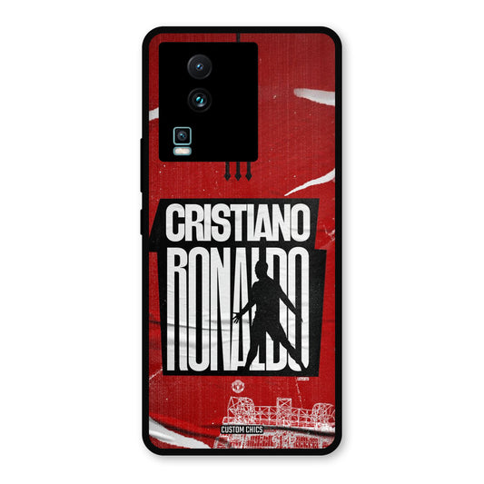 Ronaldo Red Paper Art IQOO Neo 7 Pro Mobile Back Cover - Sports PrintShield Case
