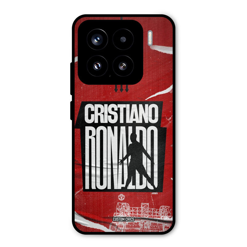 Ronaldo Red Paper Art Xiaomi 15 5G Mobile Back Cover - Sports PrintShield Case