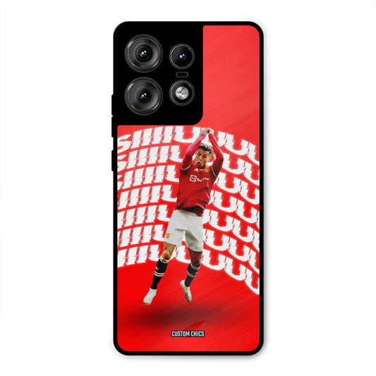 Ronaldo Shuuuuu Motorola Edge 50 Pro Mobile Back Cover - Sports PrintShield Case