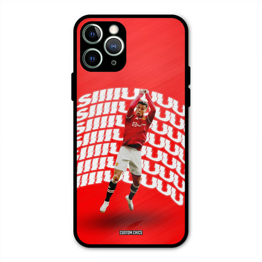Ronaldo Shuuuuu  iPhone 11 Pro Max Mobile Back Cover - Sports PrintShield Case