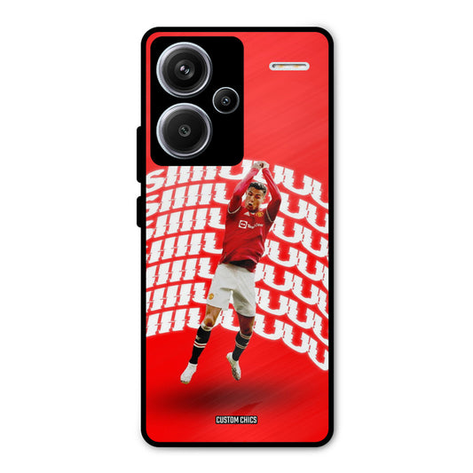 Ronaldo Shuuuuu Redmi Note 13 Pro Plus Mobile Back Cover - Sports PrintShield Case