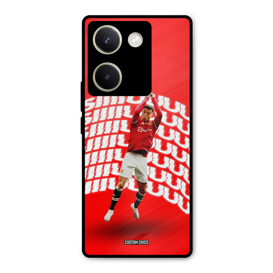 Ronaldo Shuuuuu Vivo Y200 Pro Mobile Back Cover - Sports PrintShield Case
