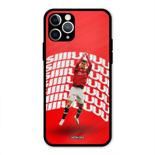 Ronaldo Shuuuuu  iPhone 11 Pro Mobile Back Cover - Sports PrintShield Case