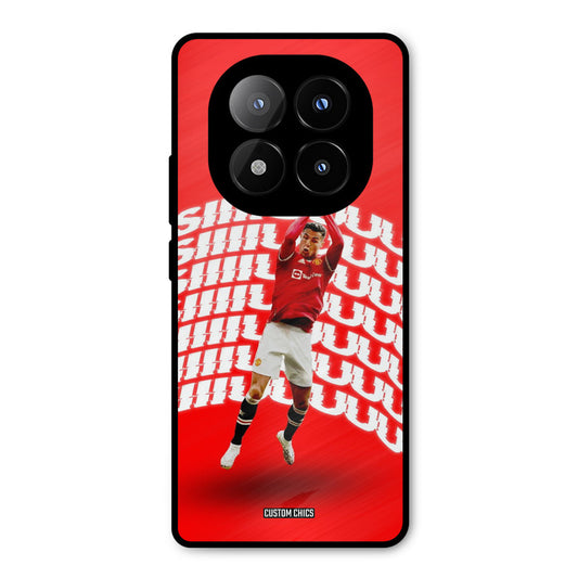 Ronaldo Shuuuuu Redmi Note 14 Pro Plus 5G Mobile Back Cover - Sports PrintShield Case