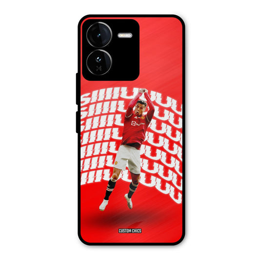 Ronaldo Shuuuuu iQOO Z9 Mobile Back Cover - Sports PrintShield Case